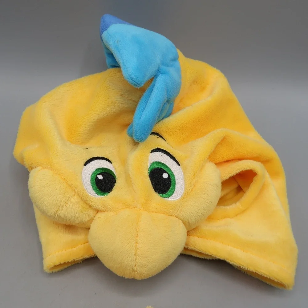 Disney Baby Flounder Costume TwoPiece Size 2T Toddler Little Mermaid Yellow Fish